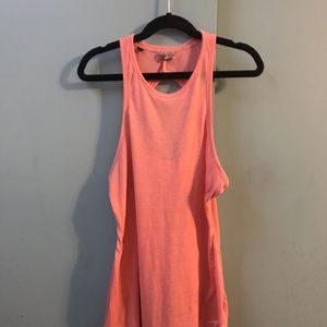 Coral Gymshark tank top